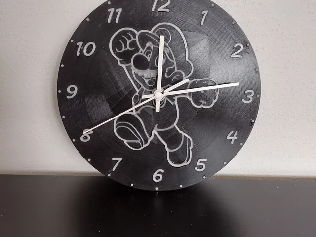 Super mario clock