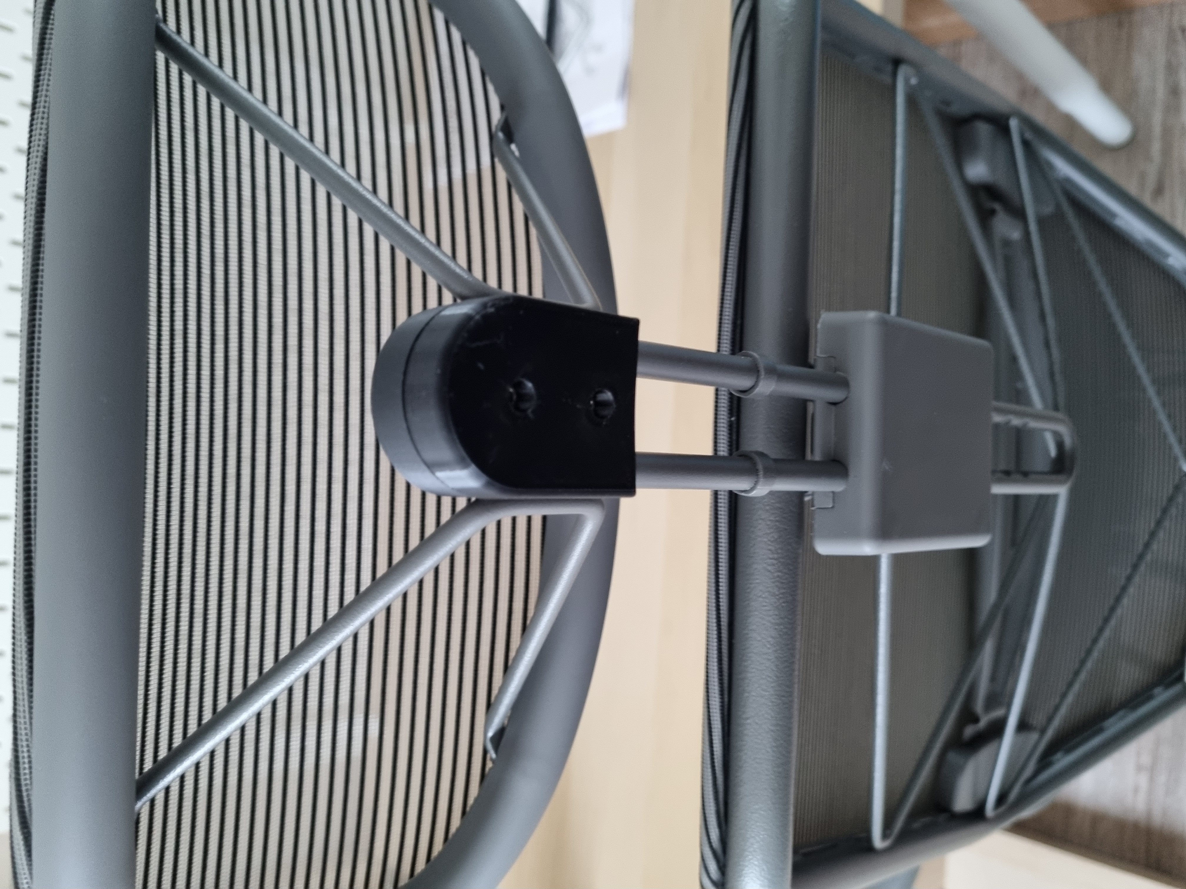 Headrest bumper for Ikea Styrspel chair