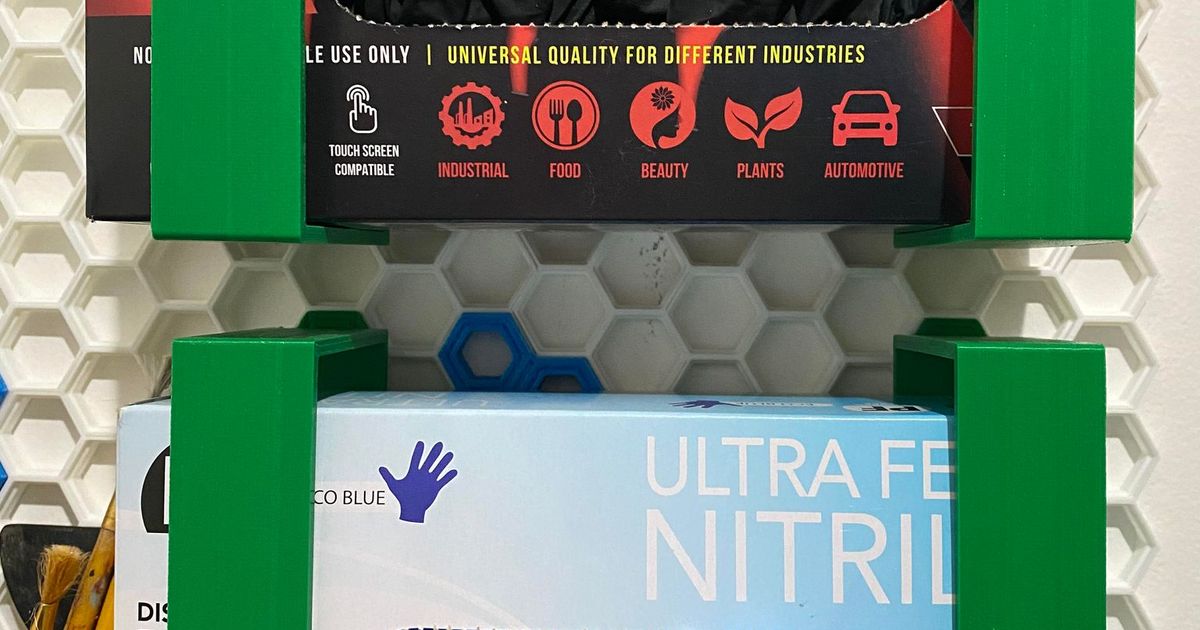 Wall Glove Box Holder 3 sizes by moneybunny Download free