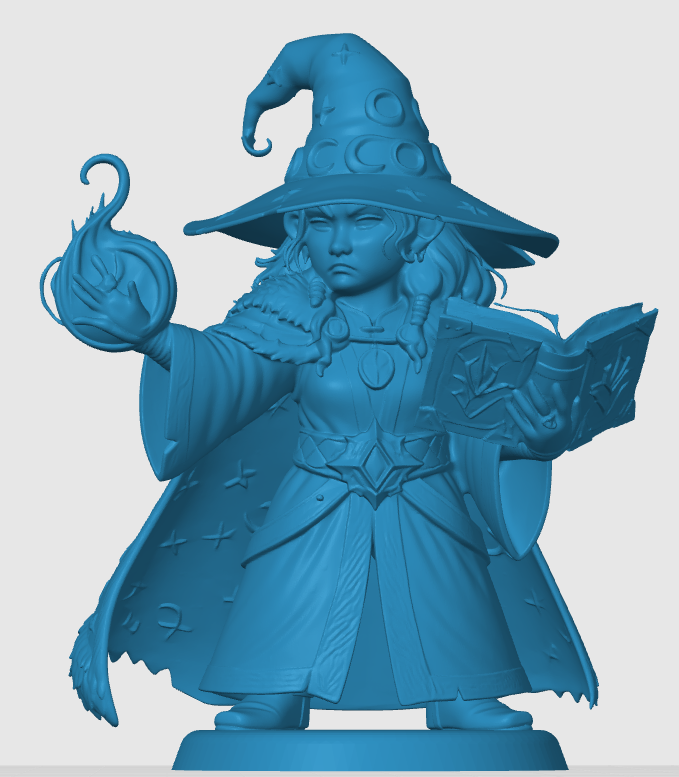 Halfling Wizard — miniatura 5