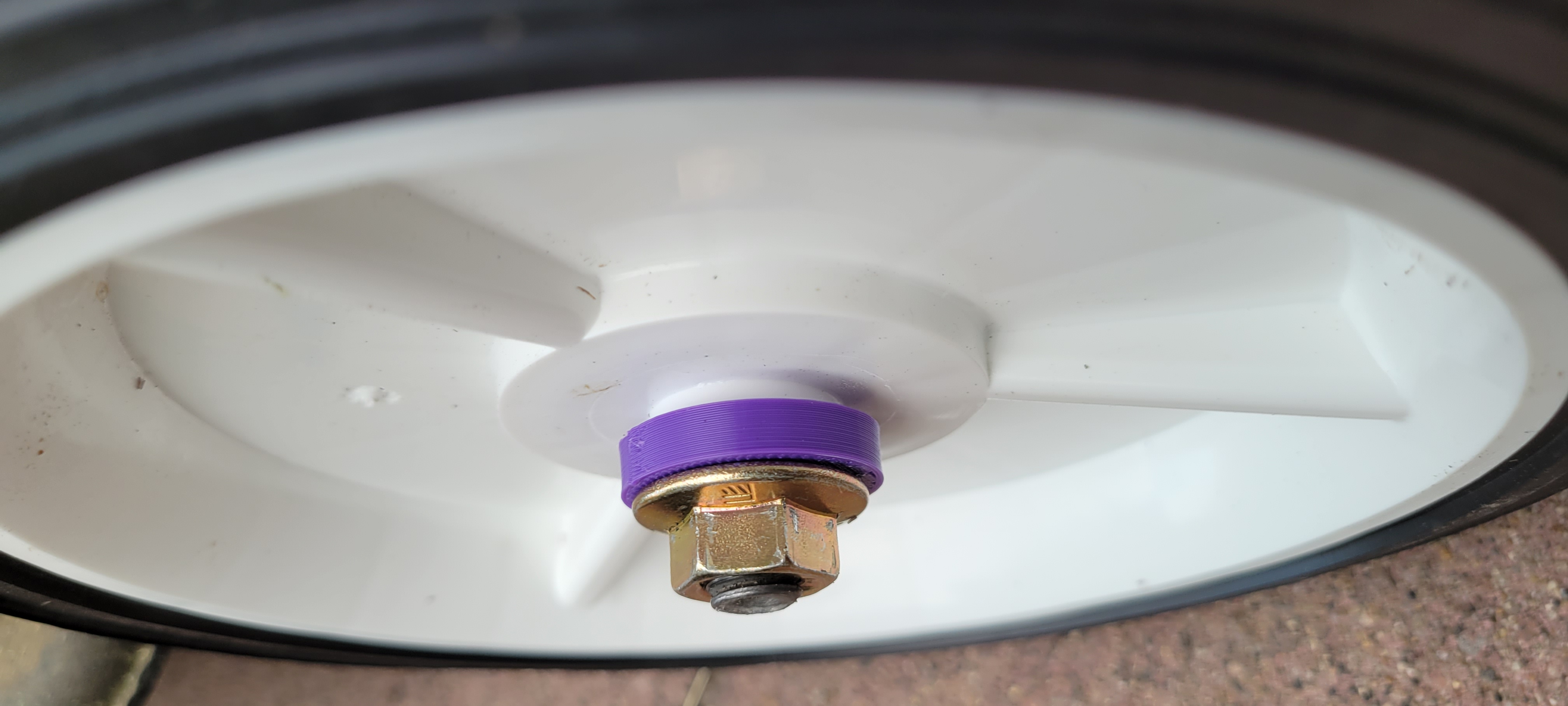 Lawn Mower Wheel Spacer by Dimbulb Download free STL model