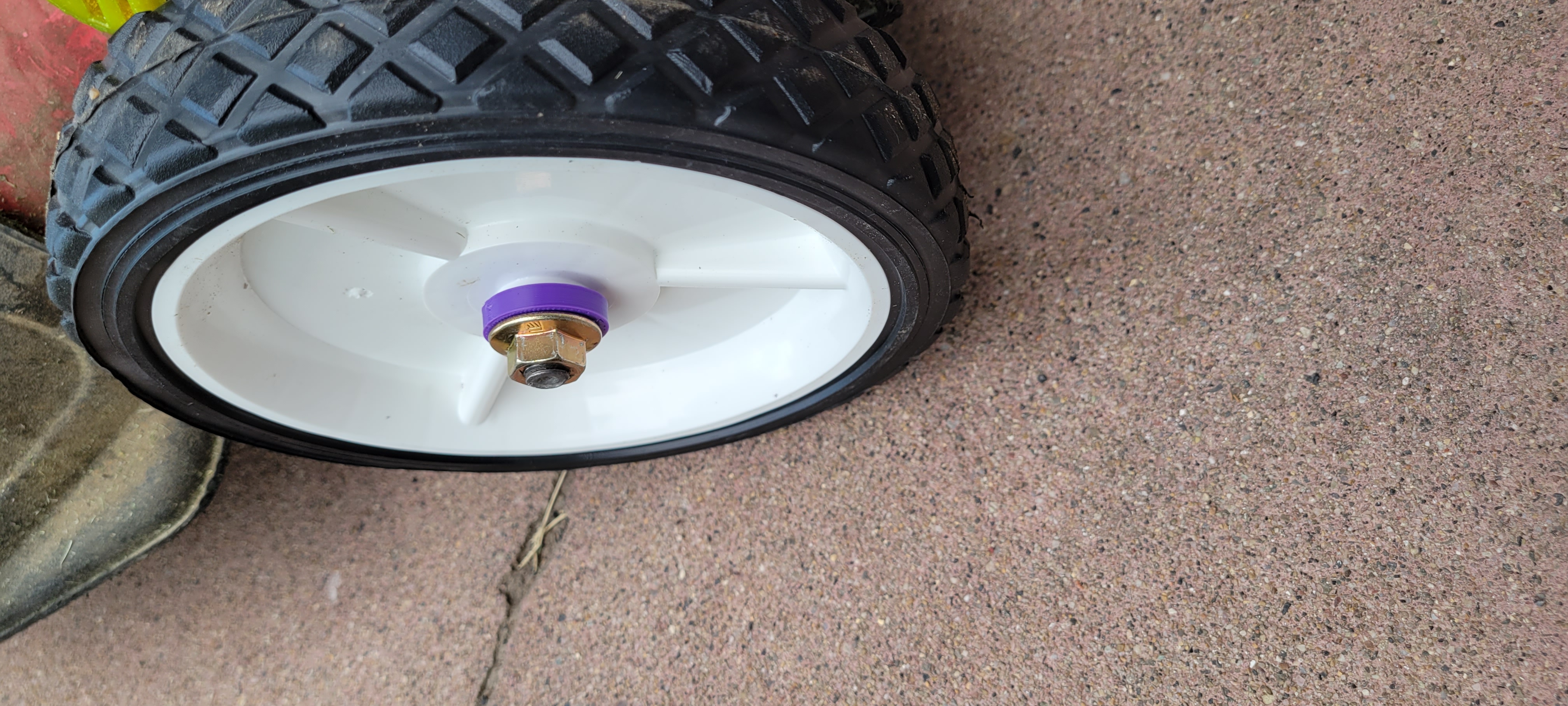 Lawn Mower Wheel Spacer by Dimbulb Download free STL model