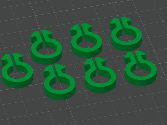 20x20 Extrusion cable clips