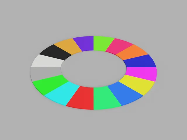 AMS Color Wheel Test