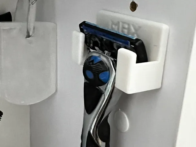 Razor Holder / Rasiererhalter Ikea Holes and others with Name Option customizable