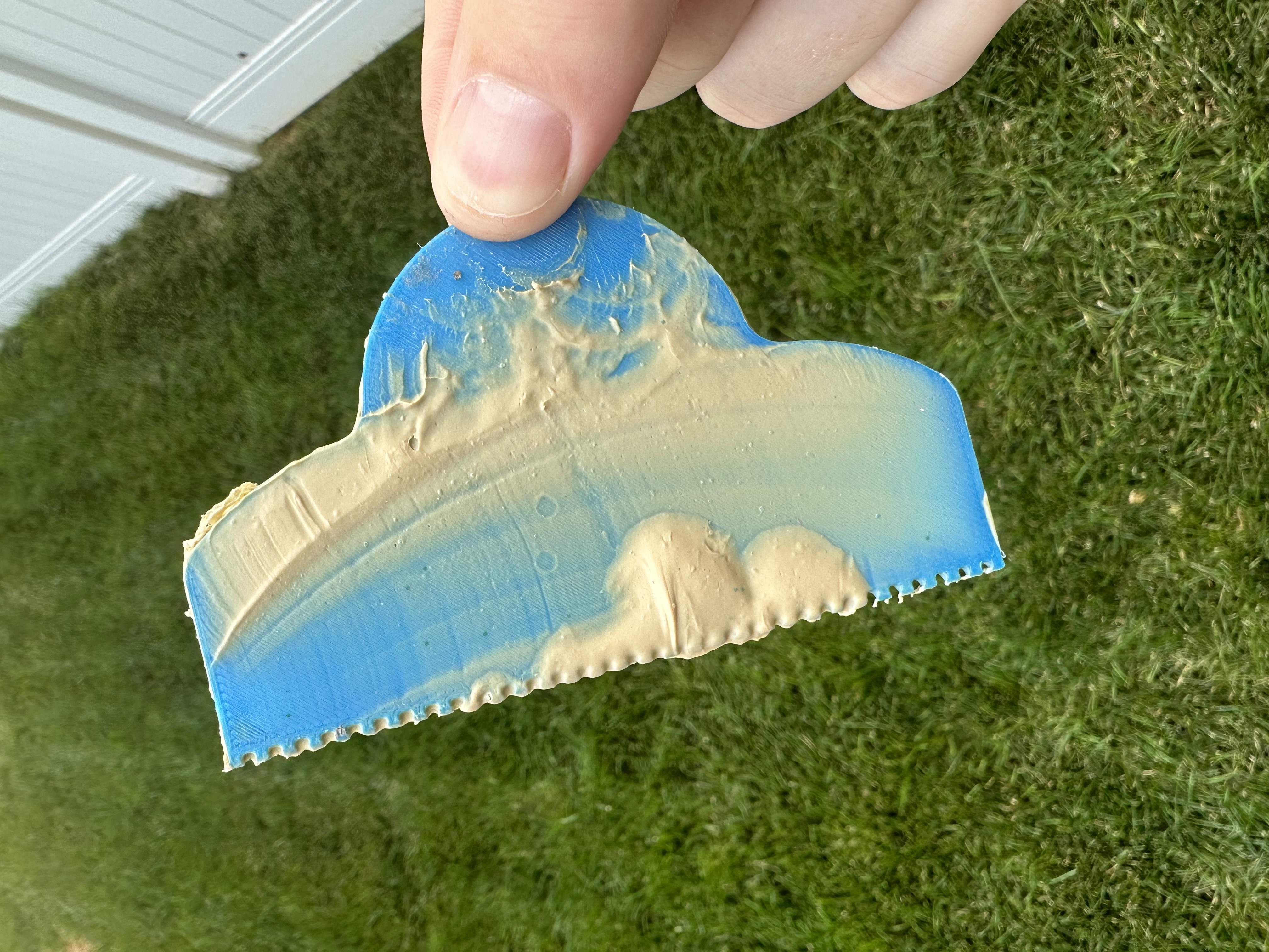 Linoleum Flooring Adhesive Trowel