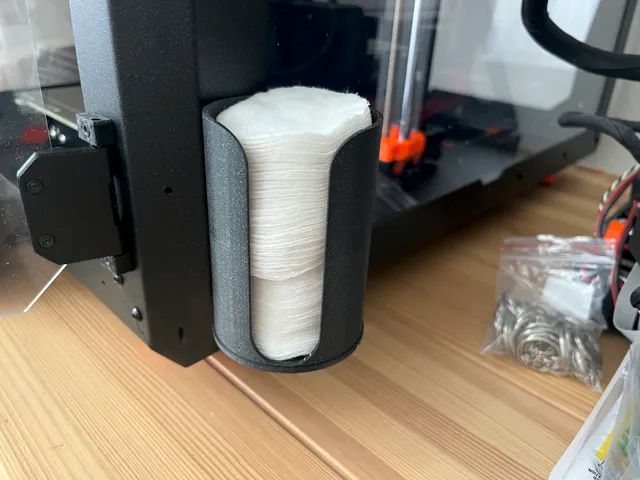Cotton Pads Holder Attachment for Original Prusa Enclosure