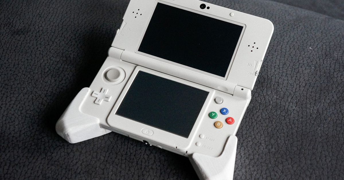 New 3DS Grip (NOT XL) by vivid | Download free STL model | Printables.com