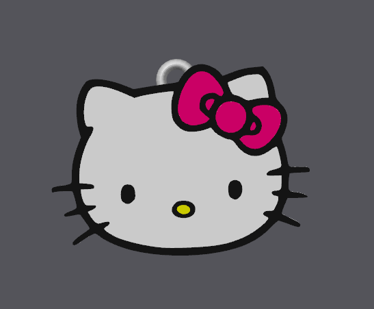 Hello Kitty Keychain