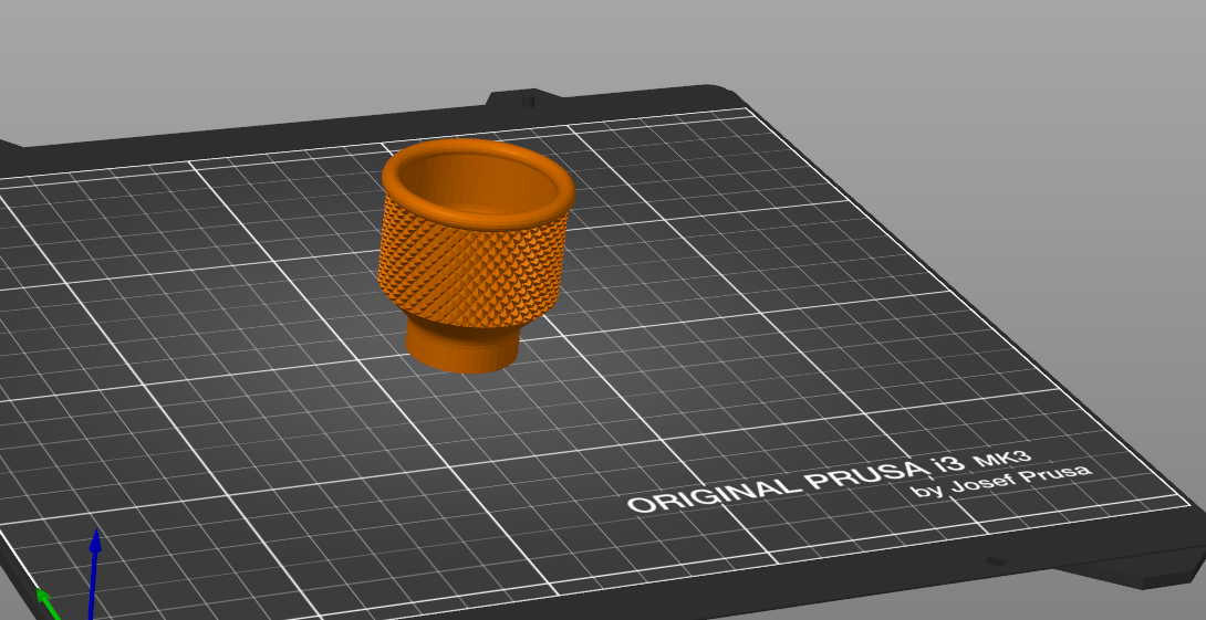 Knurled Knob / Rändelgriff by genja Download free STL model