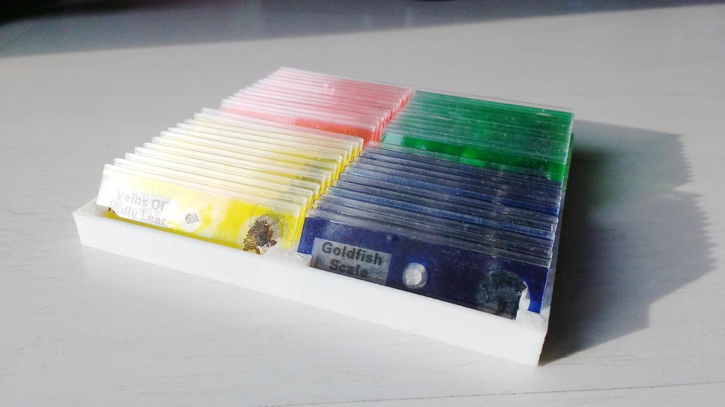 MIRÅ - Customizable Slides Holder / Bandeja portaobjetos personalizable