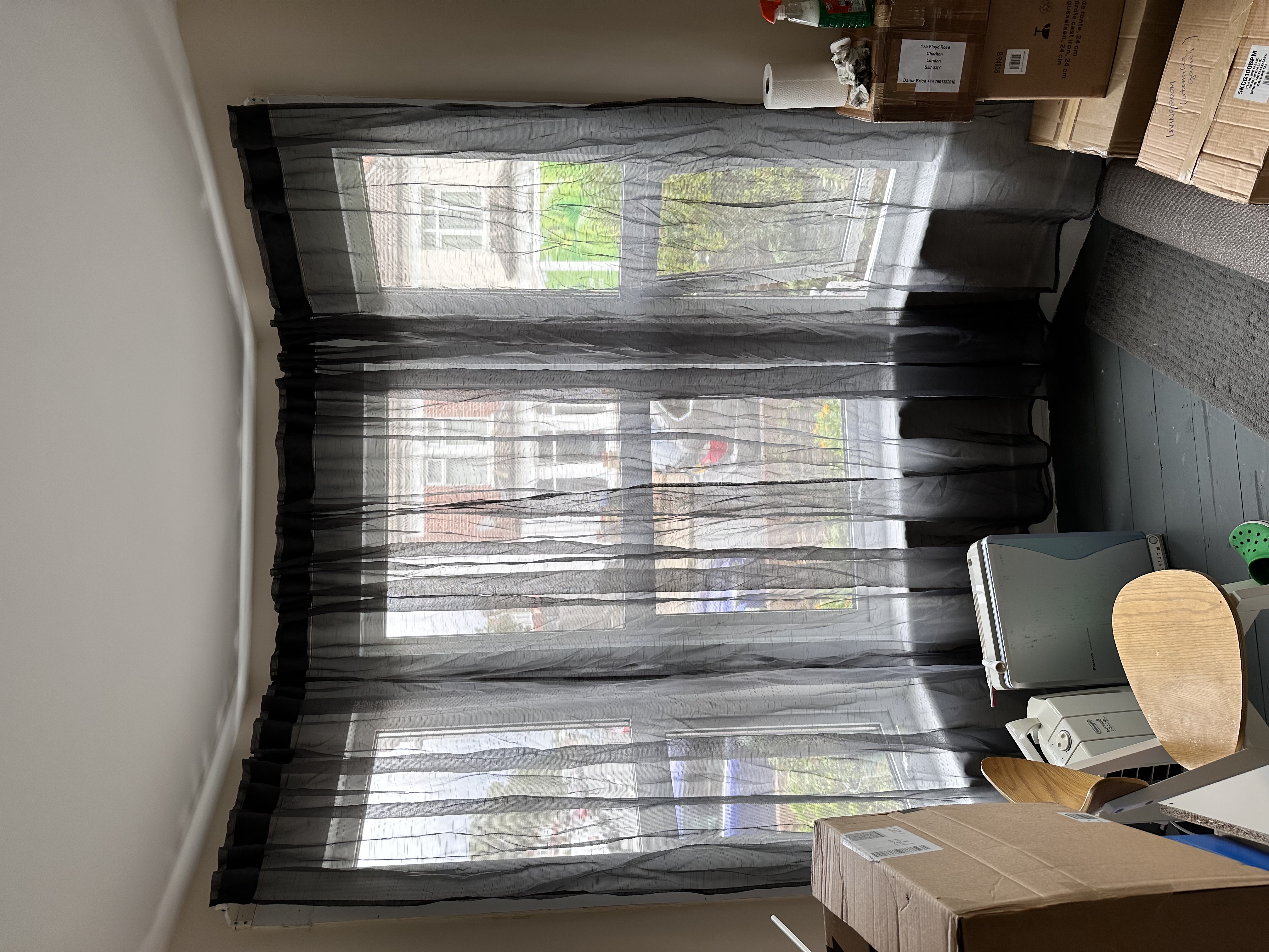 Victorian Bay Window Corner Connector for Ikea IRJA Curtain Rods