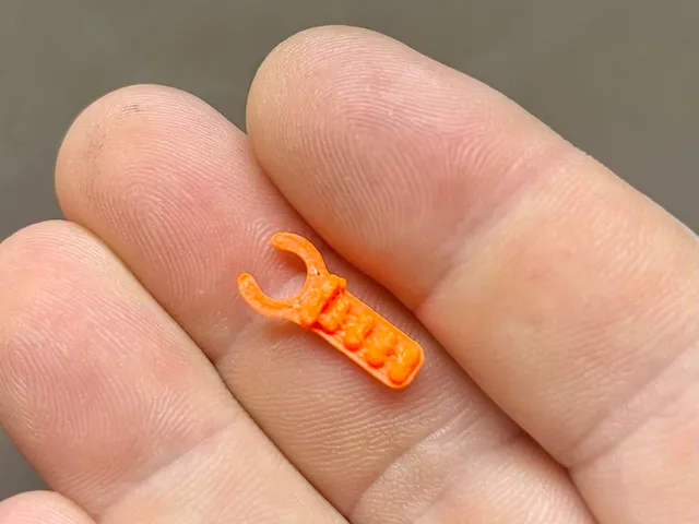 E3D Collet Clip Remix with Pull Tab