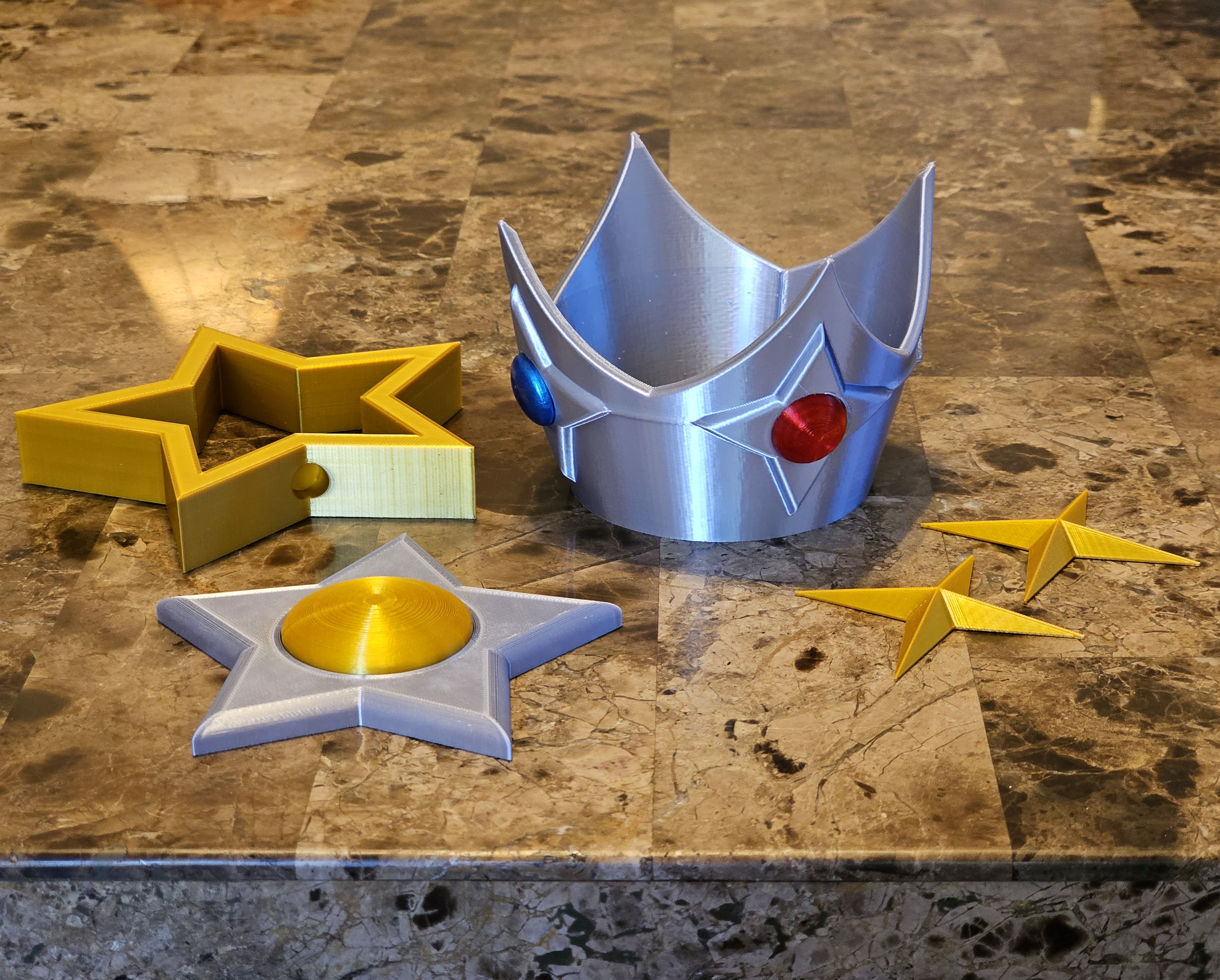 Rosalina Cosplay Crown and Jewelry Set