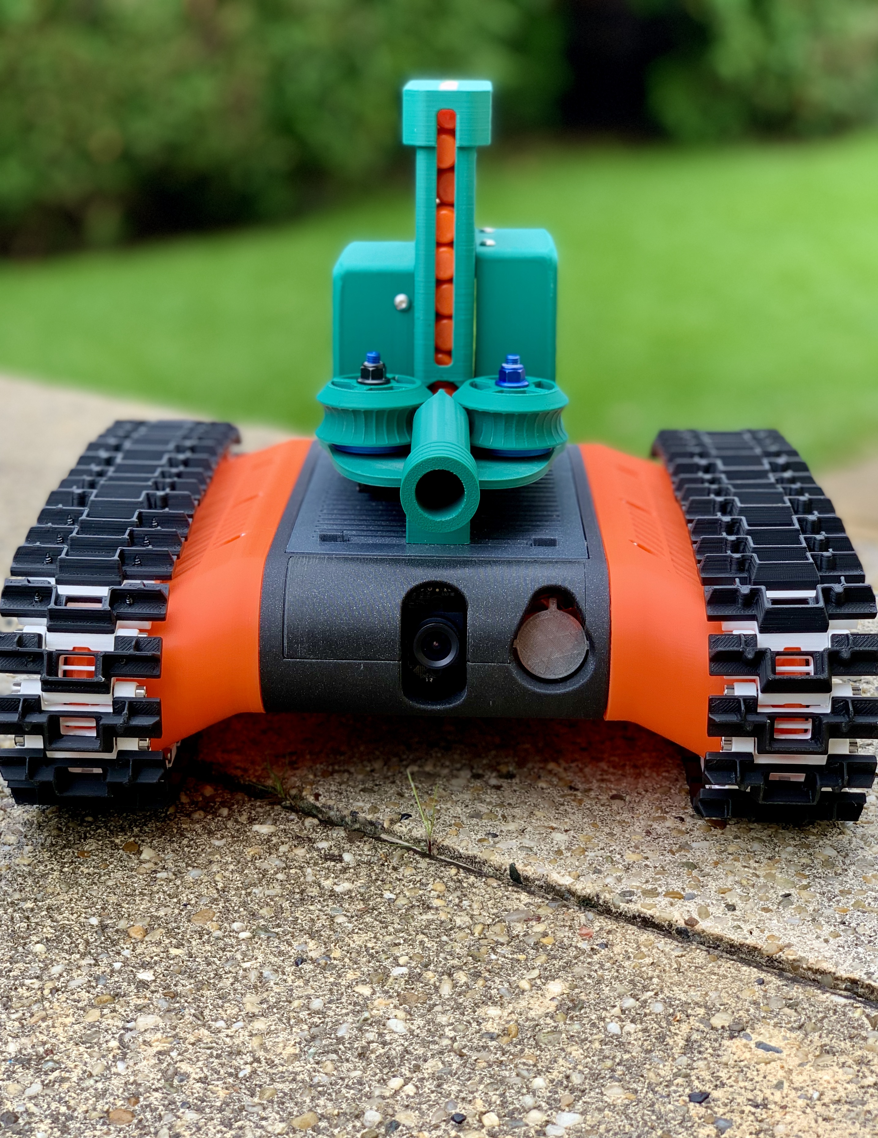 Nerf Dart Launcher for the FPV-Rover