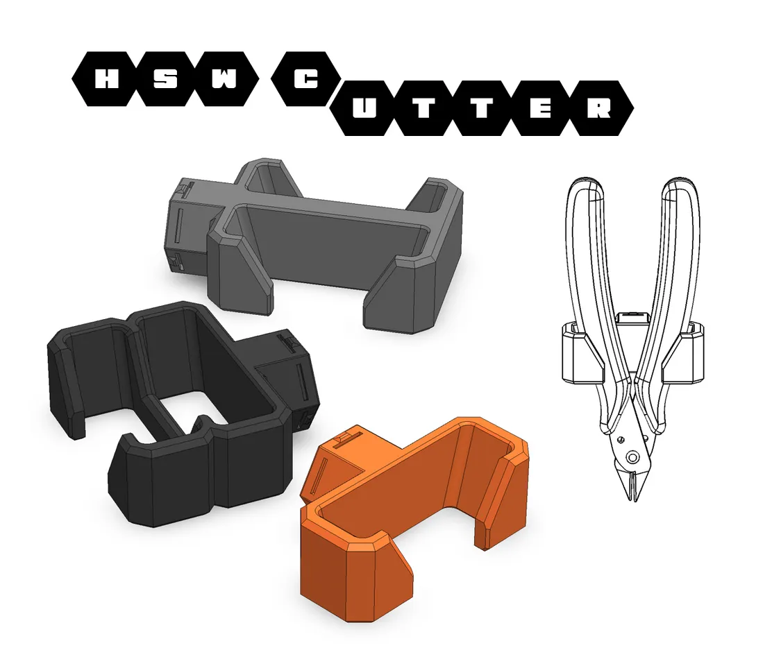 HSW Cutter Holder by Horacio | Download free STL model | Printables.com