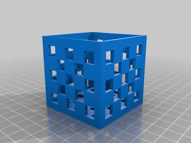 Simple box with pattern