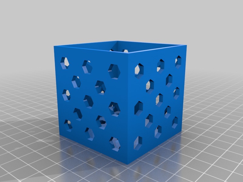 Simple box with pattern by Wolfgang Sagichnet | Download free STL model ...