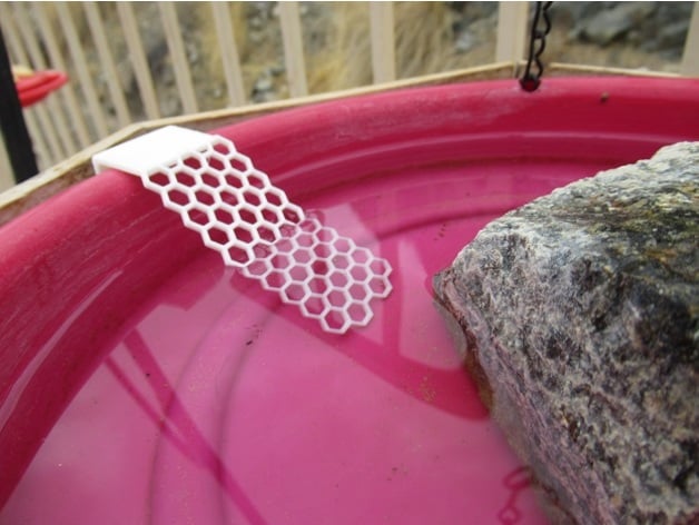 Water Bowl Bee Ladder
