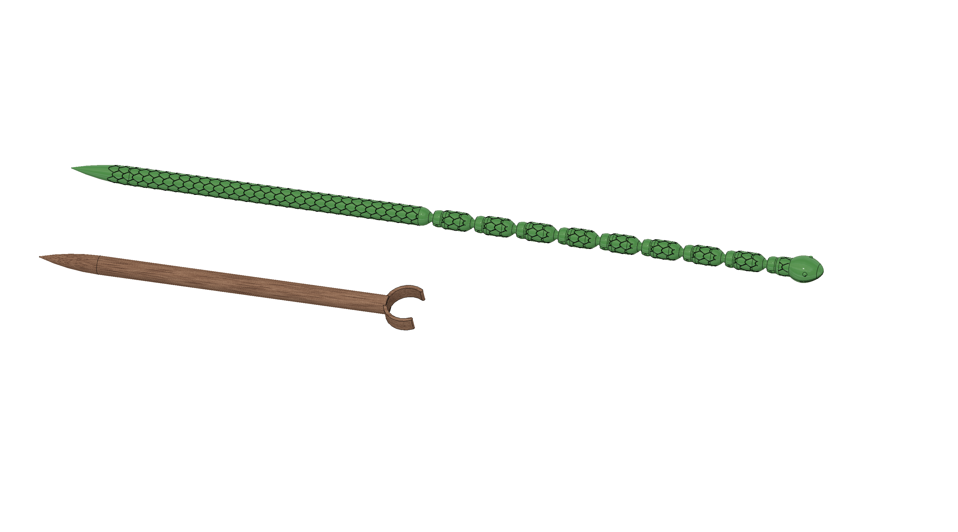 Snake Hair Needles