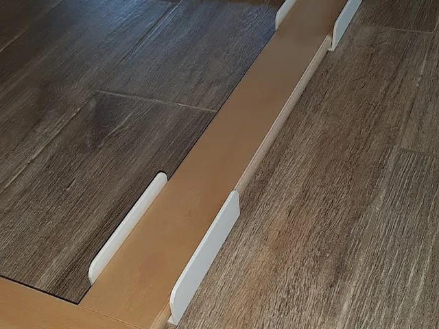 Barrier for IKEA POANG chair for robot vacuum cleaners