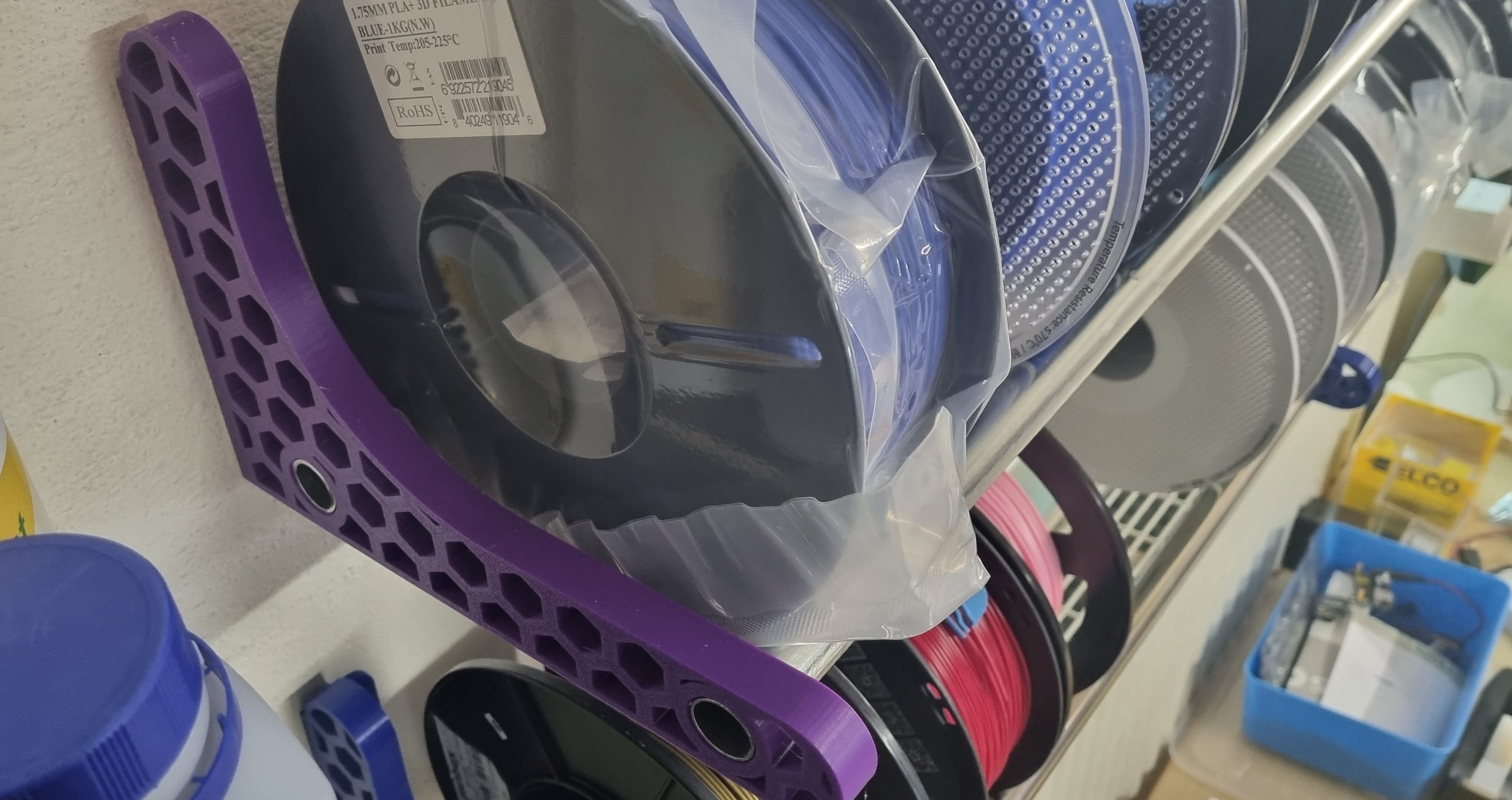 Filament Spool Rack von paan | Kostenloses STL-Modell herunterladen ...