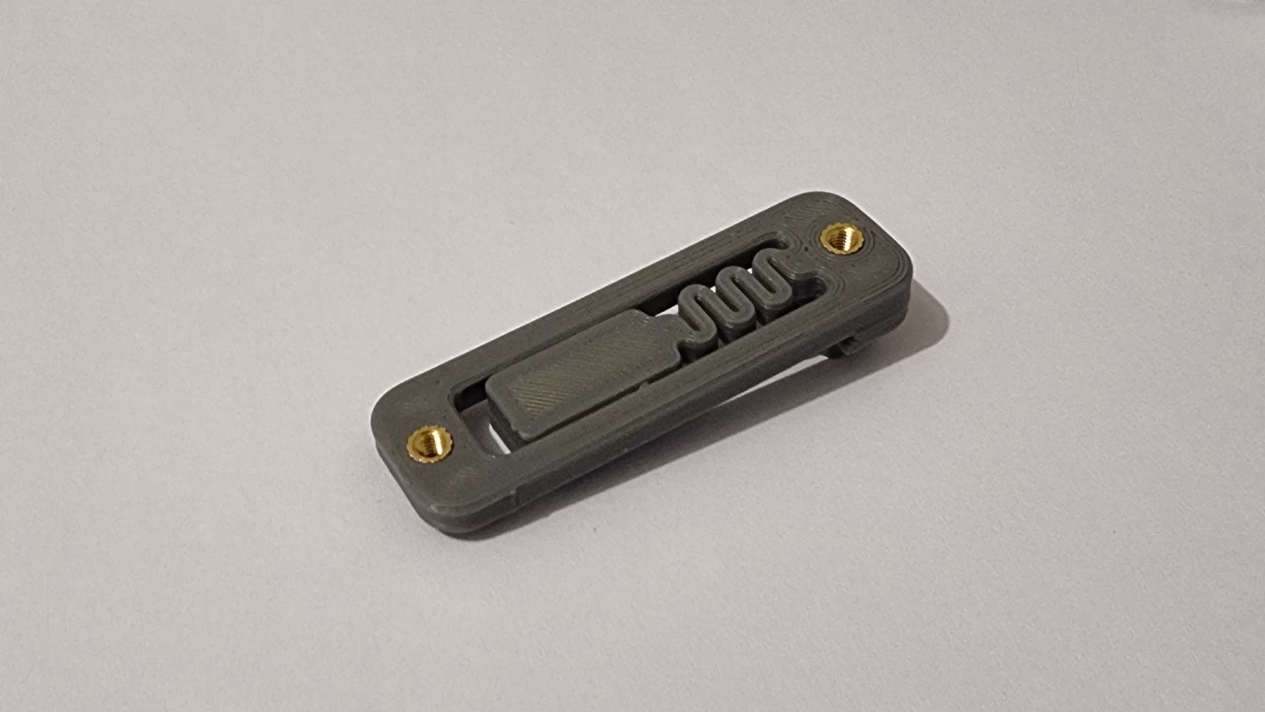 DIN Rail Clip (Heat Insert Version)