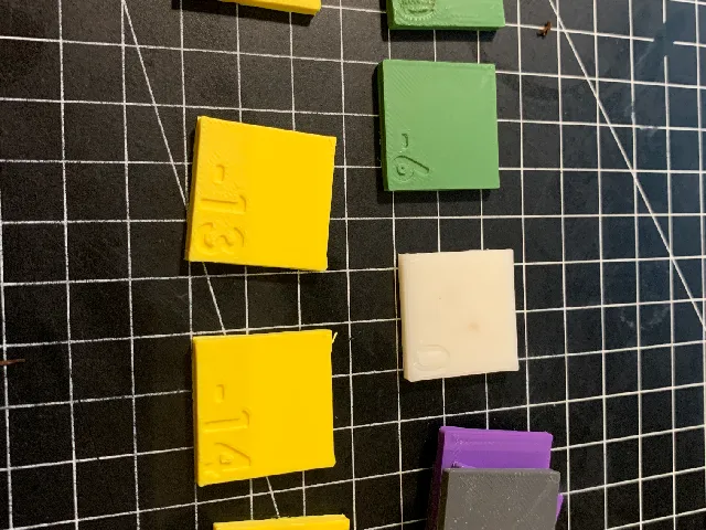 Flow Calibration squares
