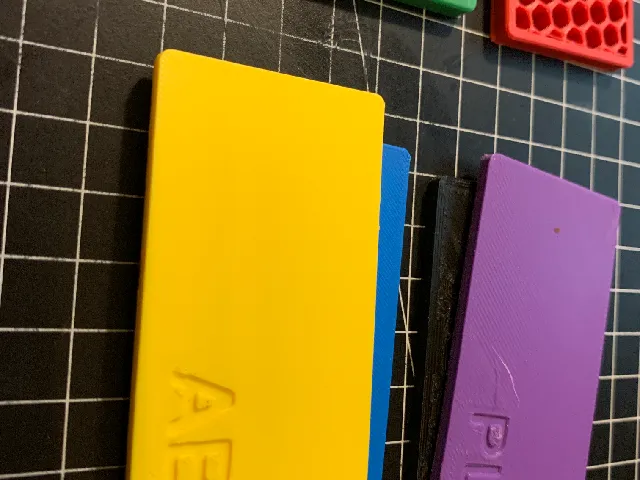 Filament sample rectangles