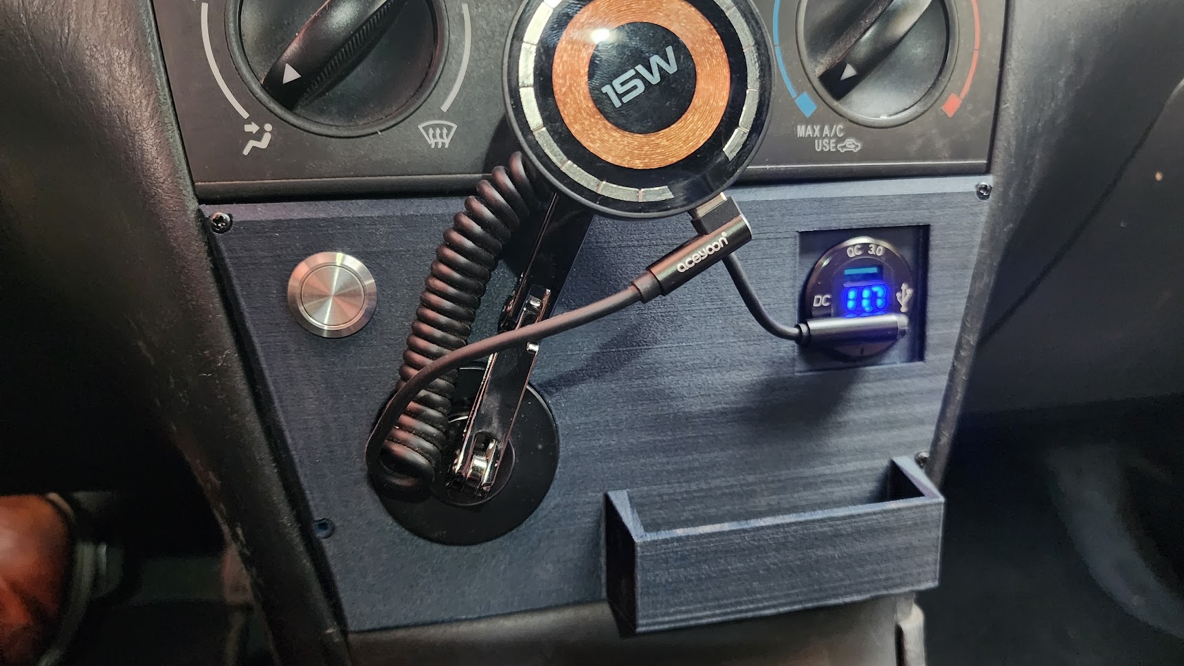 2005 Corolla Cubbie Replacement / Wireless Phone Charger