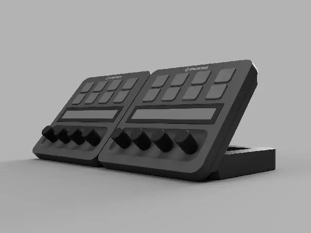 Dual Stream Deck+ Stand