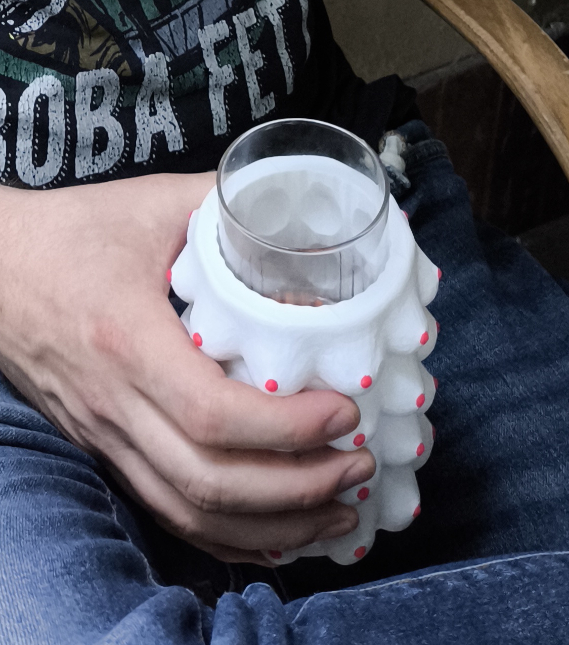 Blooming Breasts Can Holder, Mug, Koozie