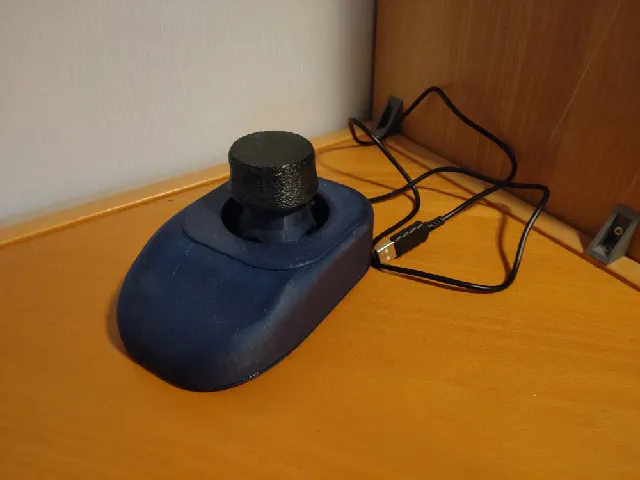 Extended knob base for open source SpaceMouse