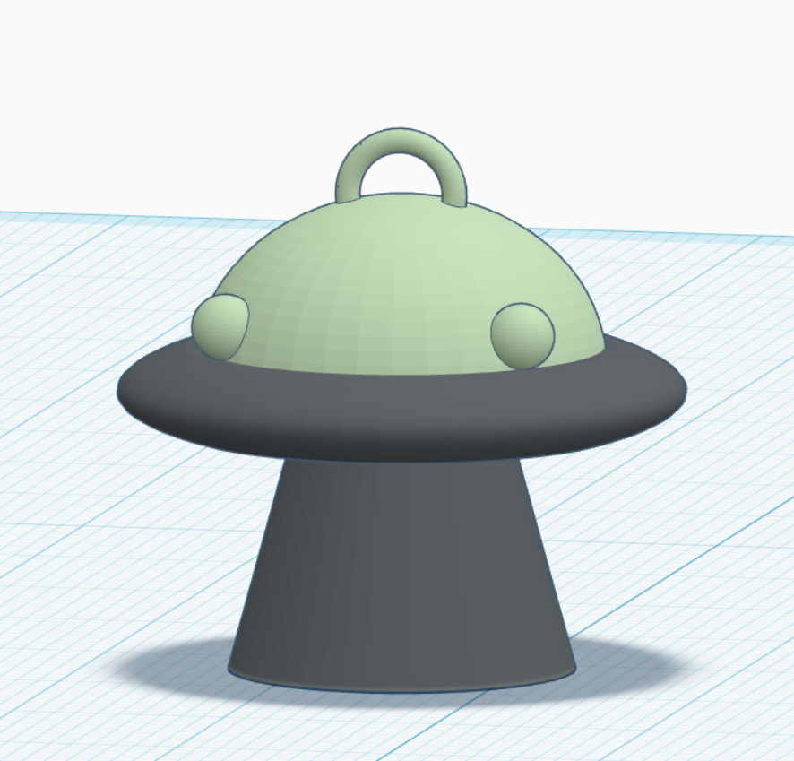 ufo keychain