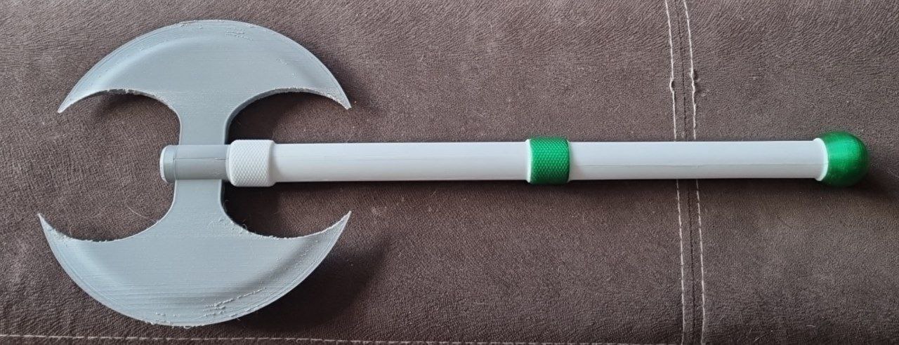 Ax with two blades