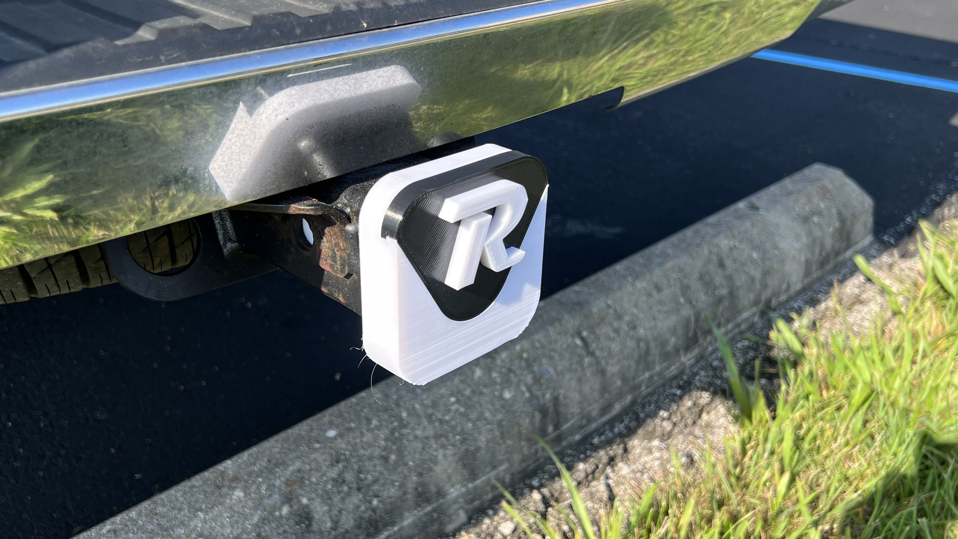 Trailer Hitch Cover Remix