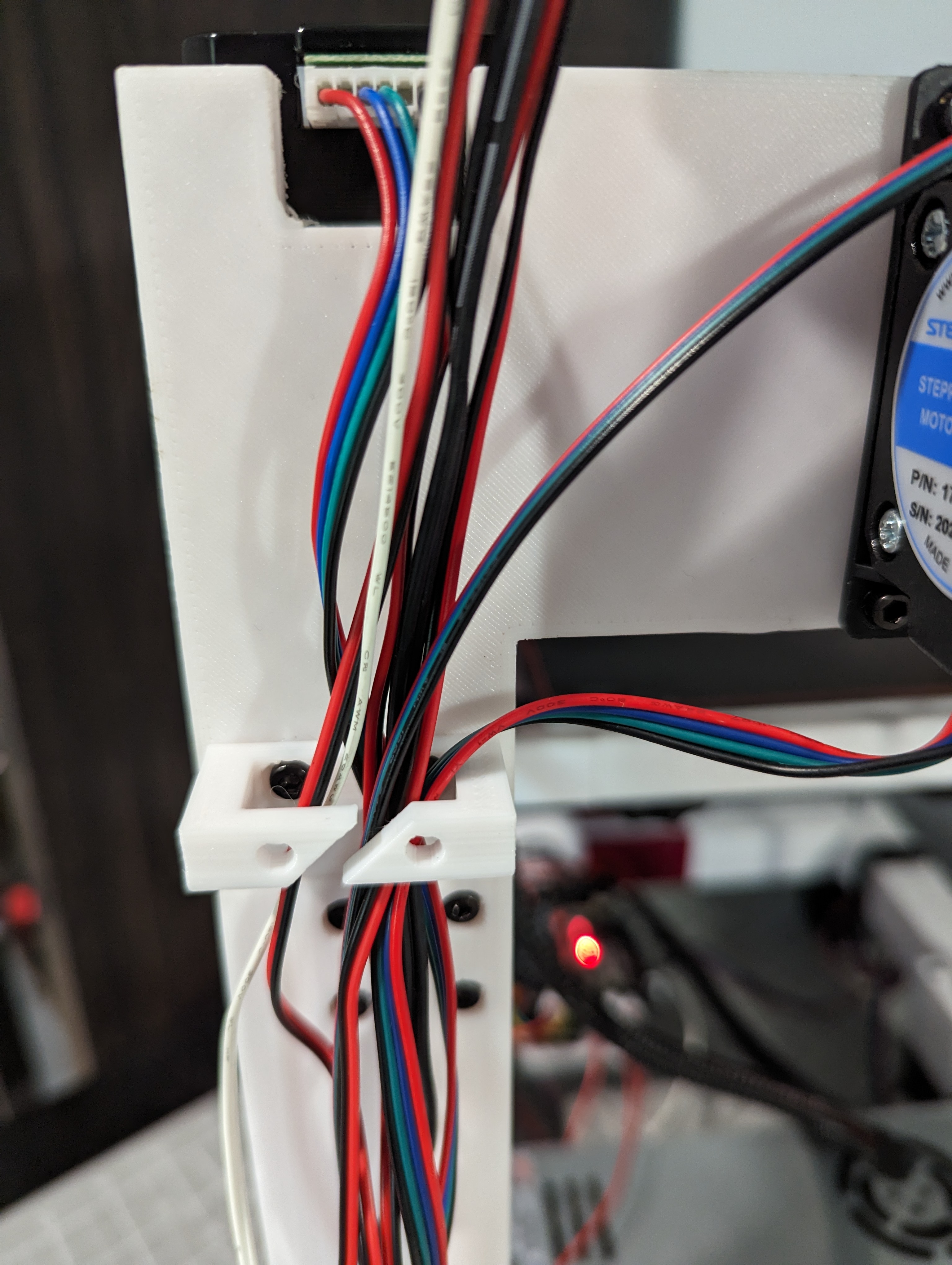 Split cable guide / organizer for THE 100 v1.1 3D model thumbnail