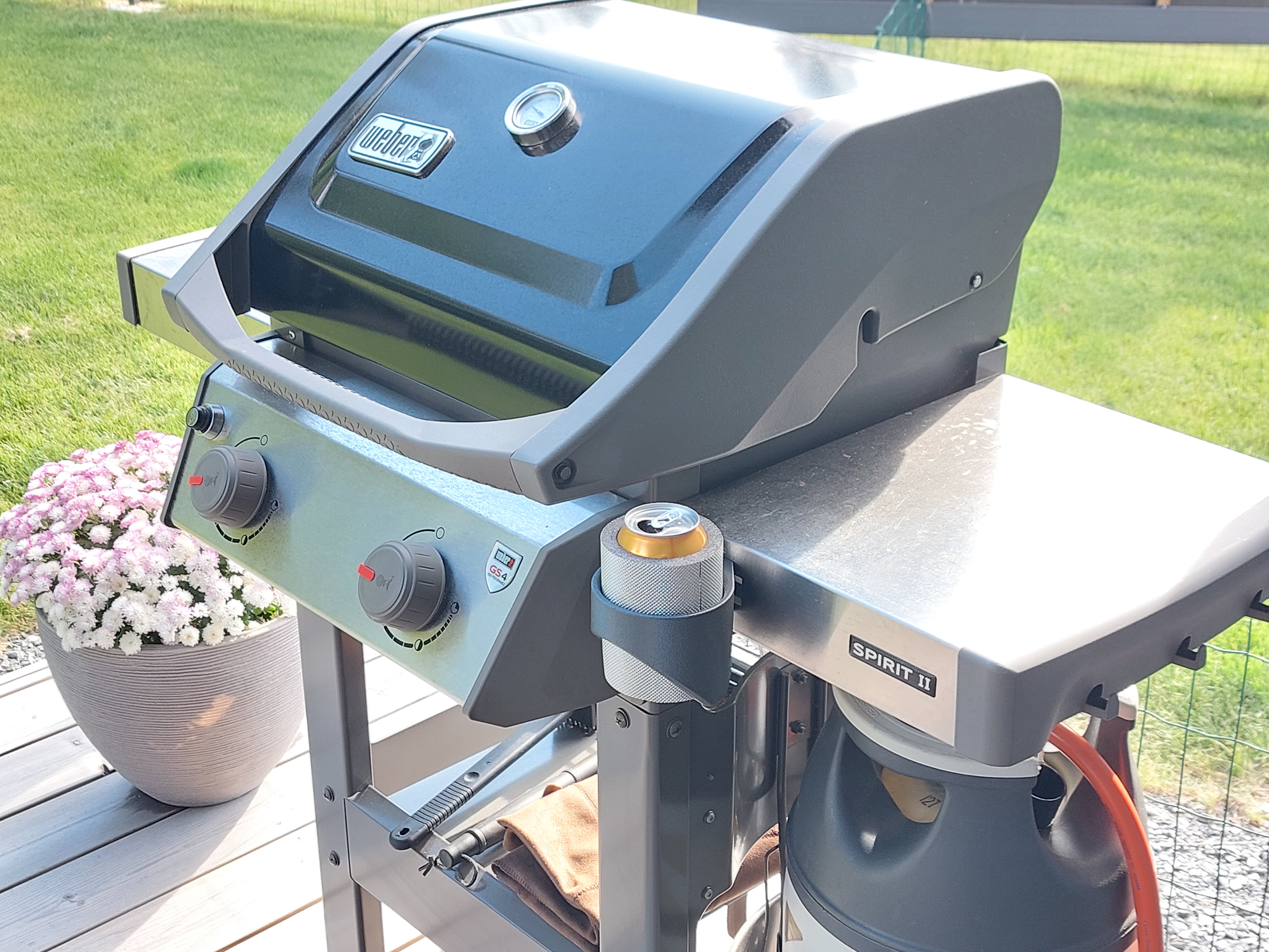 Beer Can Holder for Weber Grill
