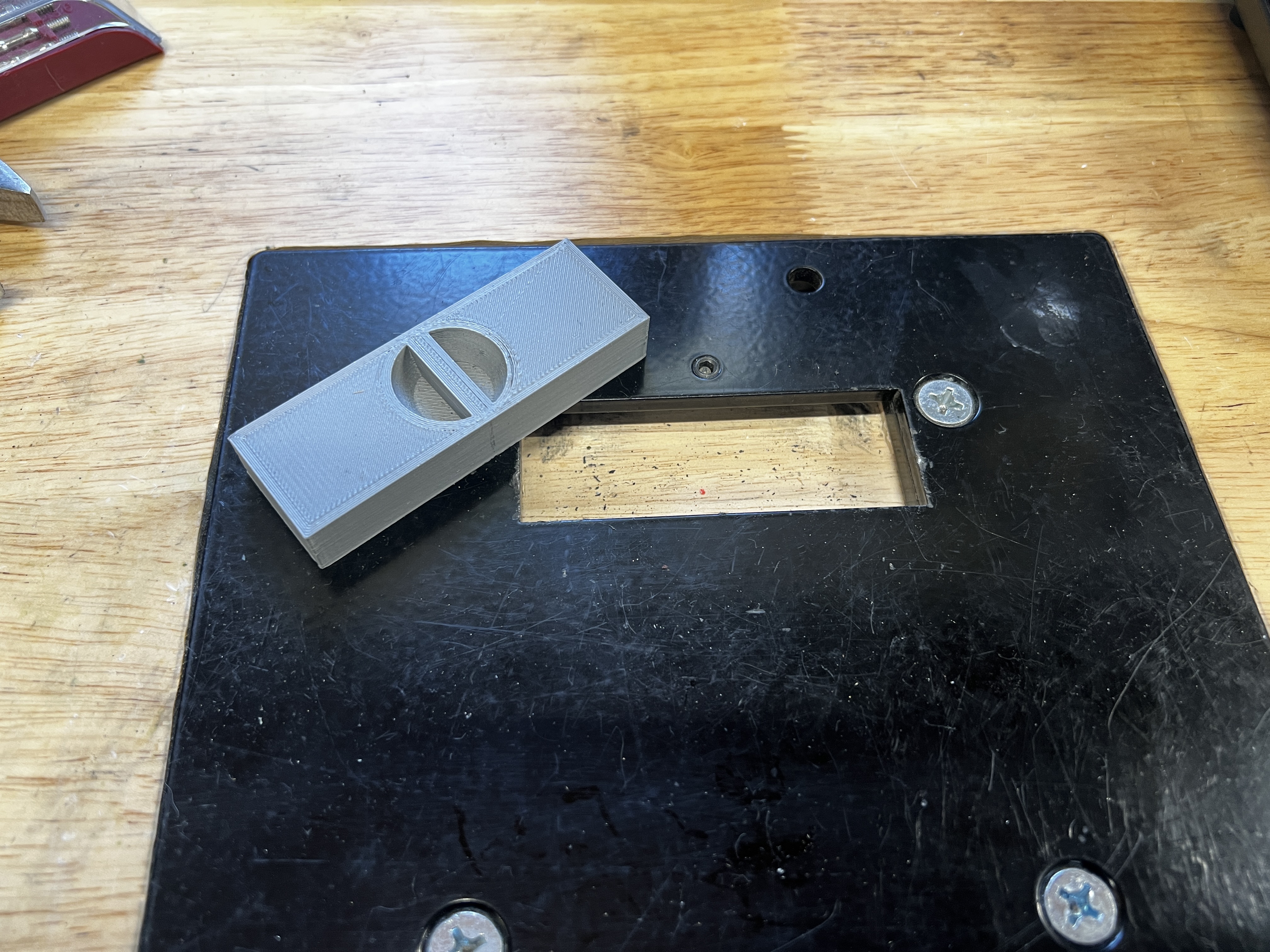Inline Fabrication Hole Block