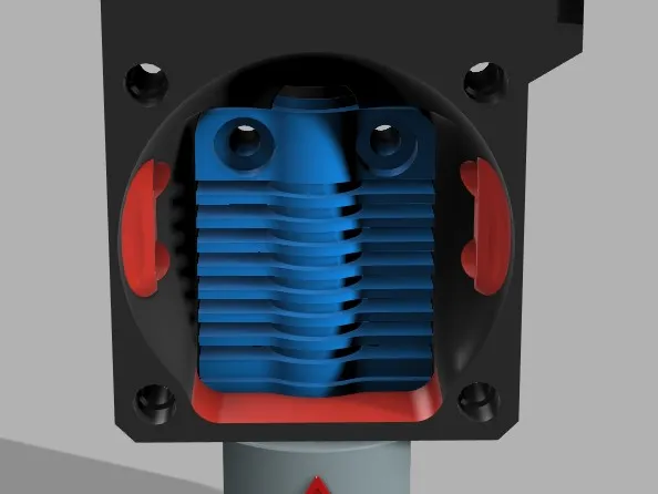 Phaetus DragonFly 7 fin BMS for EVA v.3 ... #72mod (heat insert version only!)
