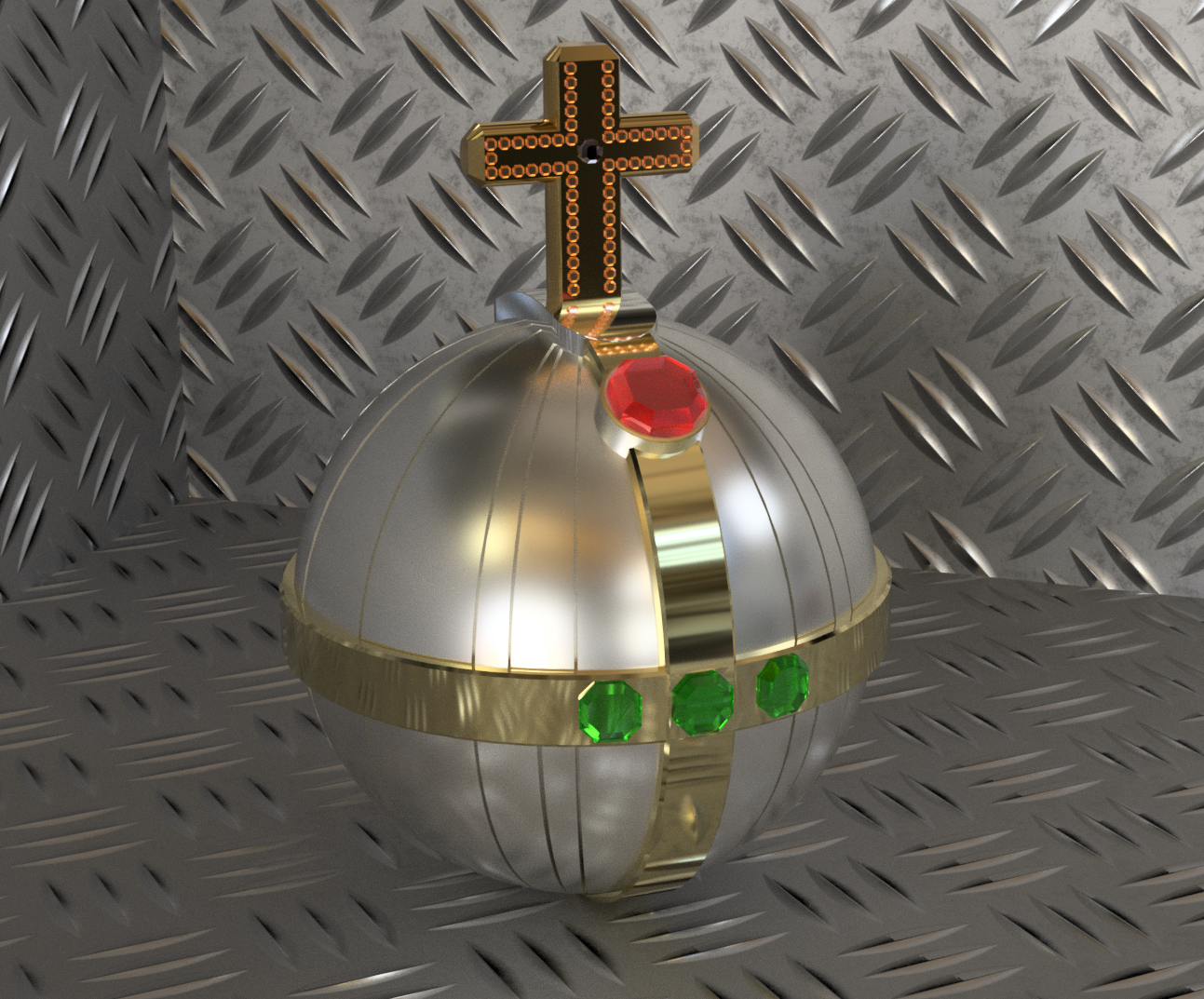 Star Wars The Holy Hand Detonator of Alderaan for 1:12, 1:6 and 1:1 figures and cosplay custom design