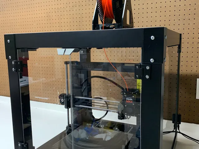 A structurally sound yet elegant lack enclosure