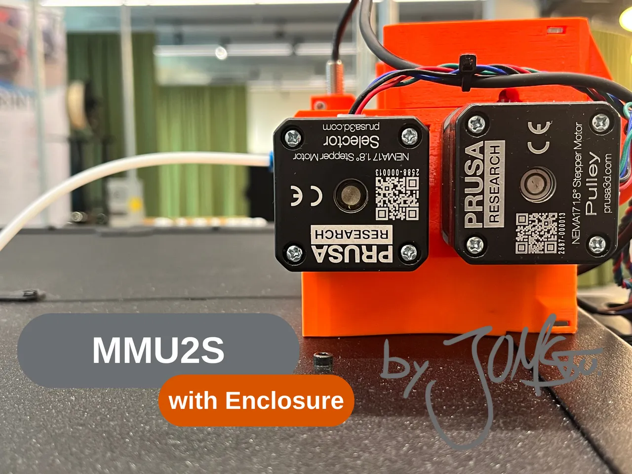 Prusa MMU2S with Original Prusa Enclosure by Jomstu