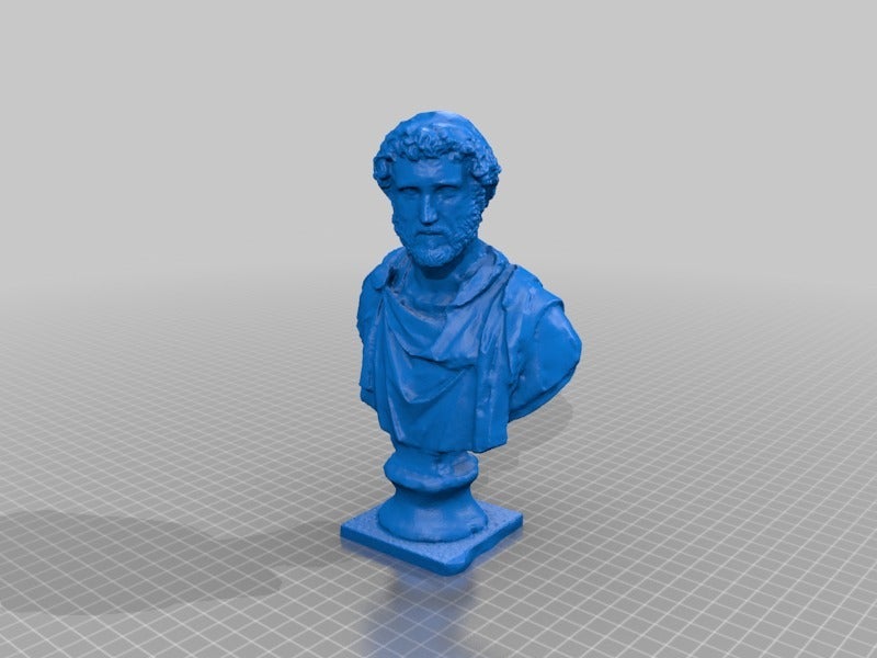 Photogrammetry Scan of Antoninus Pius by 3DHirn | Download free STL ...