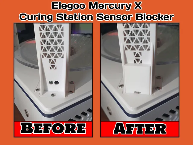 Elegoo Mercury X Curing Station Sensor Blocker