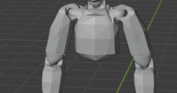 Articulated Gorilla tag monke with cosmetics addon by EldonRed