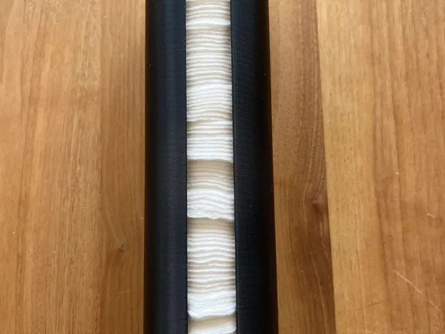 customizable cotton pad dispenser