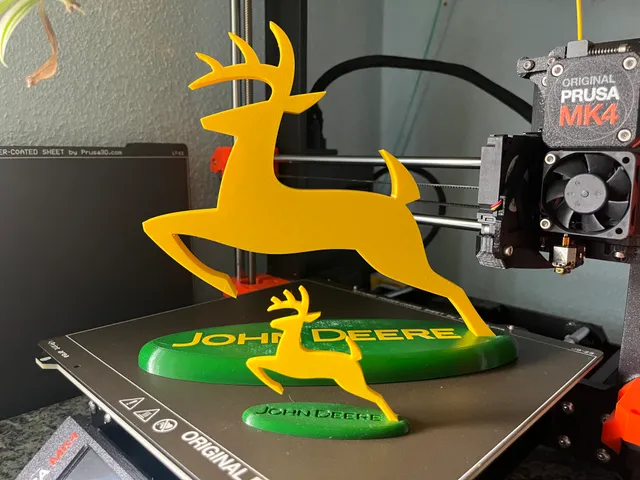 John Deere sculpture