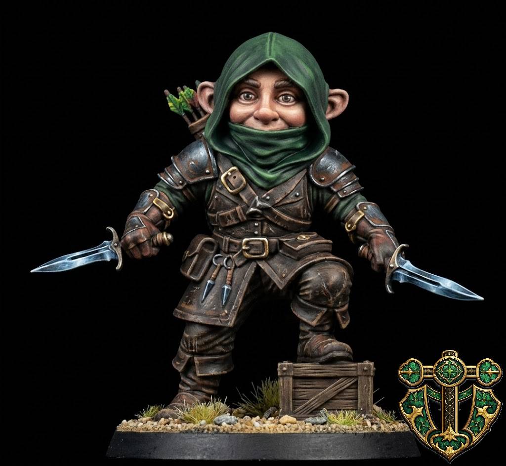 Halfling Rogue — miniatura 2