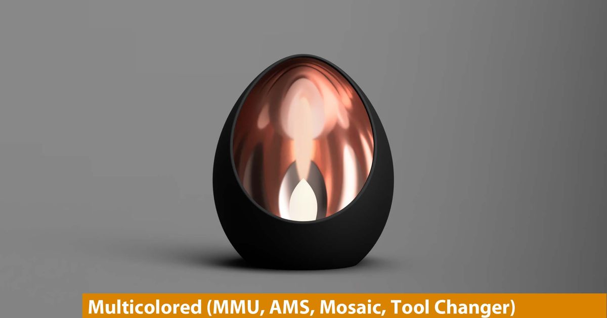 Electric Tea Light Holder 01 (MC) by Wilko Download free STL model